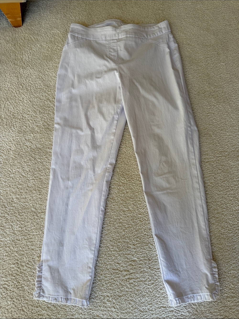 Slim-Sation White Ankle Pants